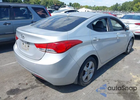 2013 Hyundai Elantra Gls from USA, damaged, VIN KMHDH4AEXDU509065